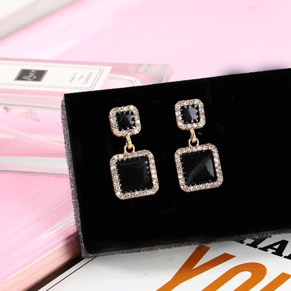❄️Trendy Modern Earrings Square Drop - Picture 2 of 4